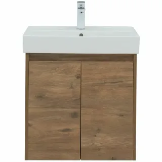 Тумба под раковину Aquanet Nova Lite 298849 60 см дуб рустикальный